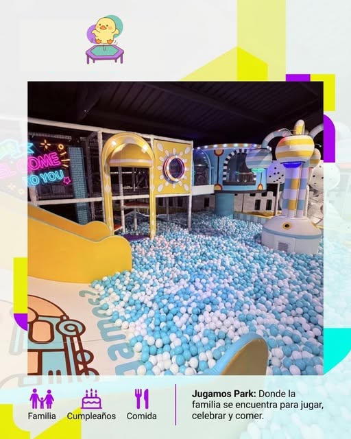 Publicación reciente de Instagram de Jugamos Park